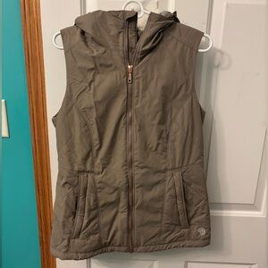 Mountain Hardwear Hooded Vest - Tan